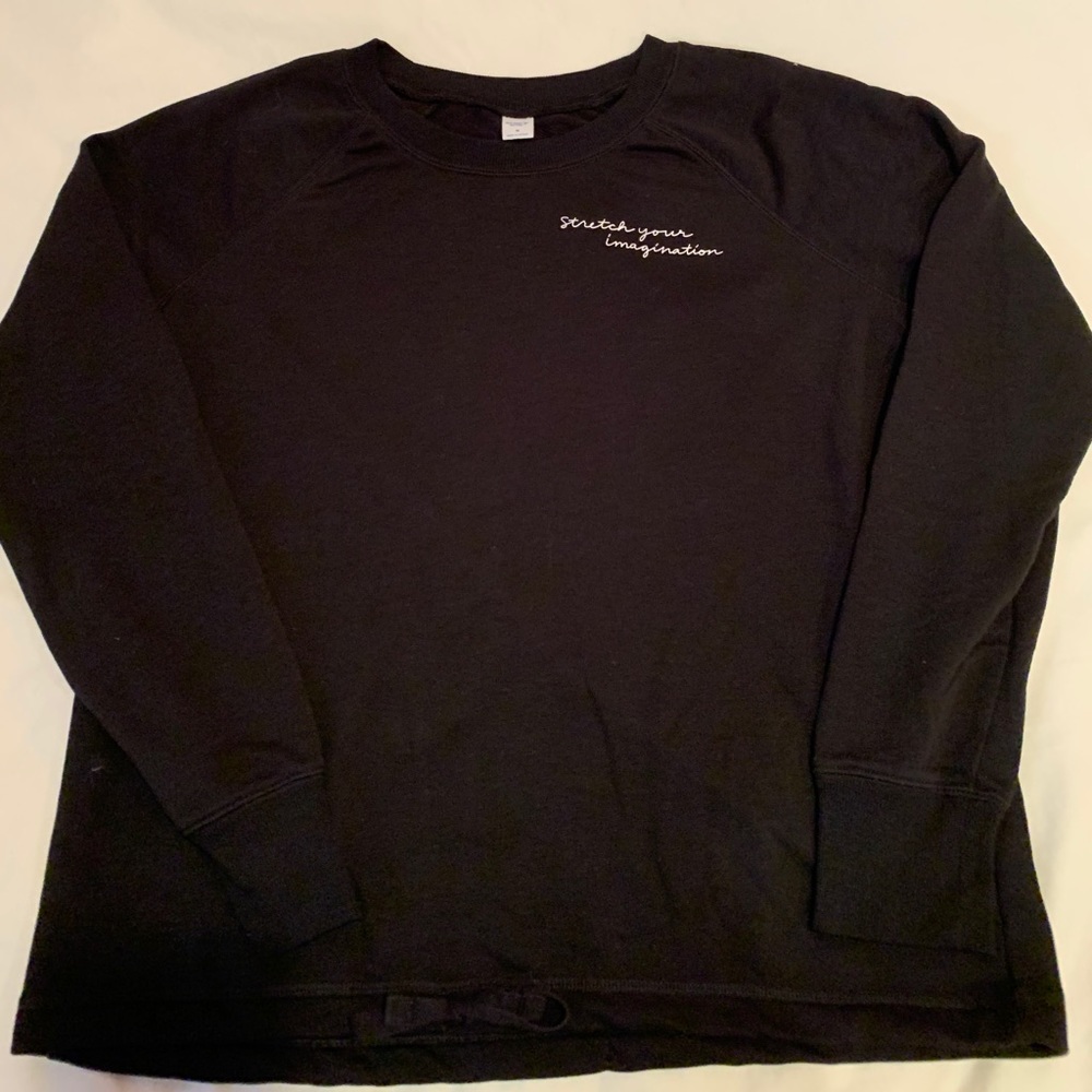 Black crewneck long sleeve Size:M